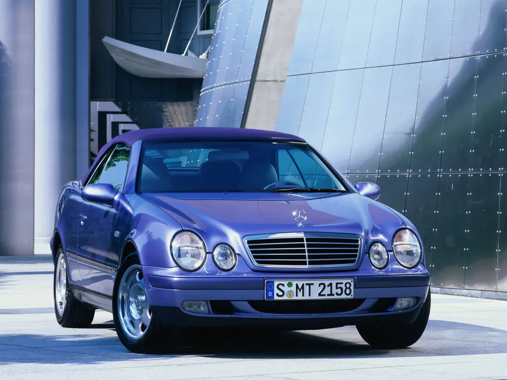 Mercedes-Benz CLK-Class (A208.435, A208.444, A208.445, A208.447, A208.448, A208.465, A208.470) 1 поколение, открытый кузов (06.1998 - 02.2003)